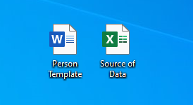 data merge excel to word