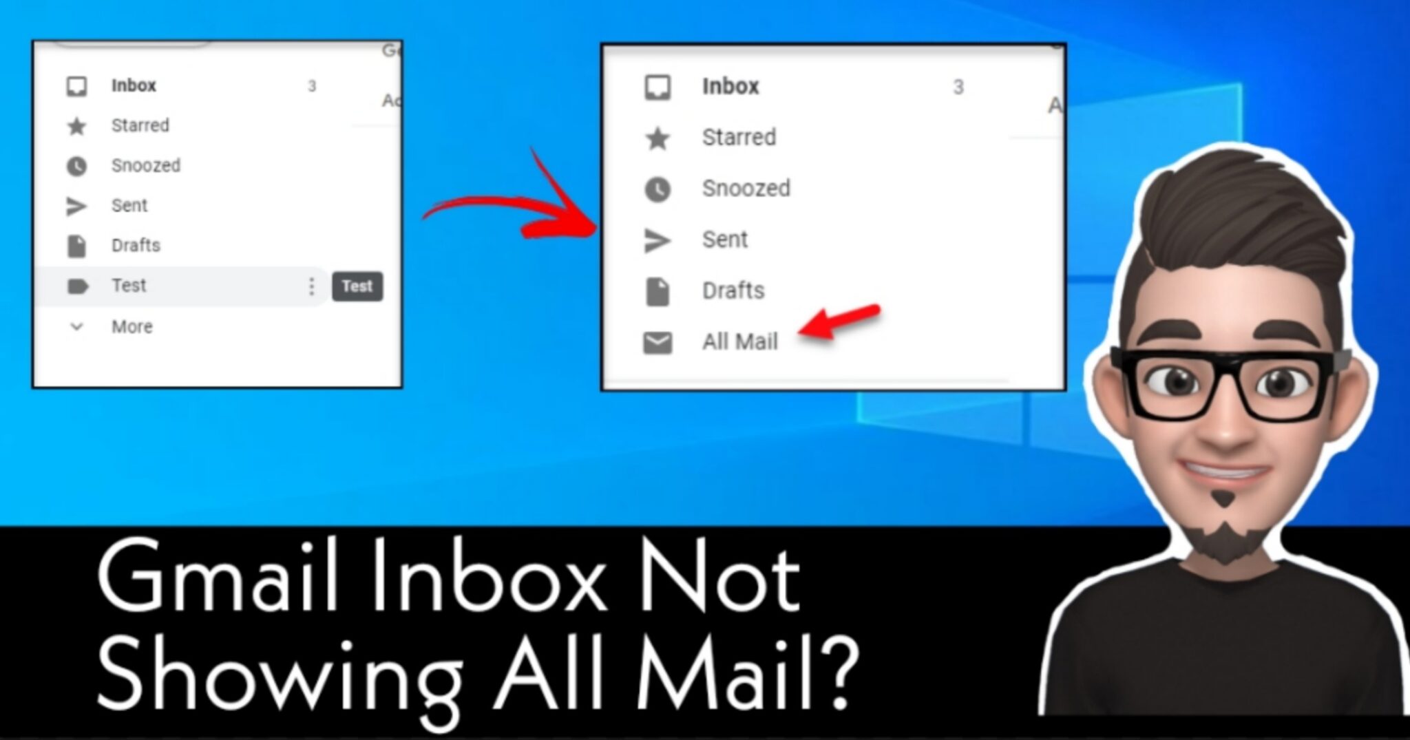 gmail not recing videos via email