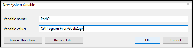 Environment Variable Is Too Large