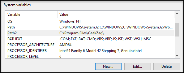 Environment Variable Is Too Large