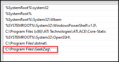 Environment Variable Is Too Large