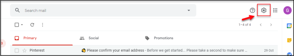 gmail few mails are not showing in my inbox