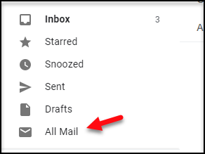 gmail few mails are not showing in my inbox