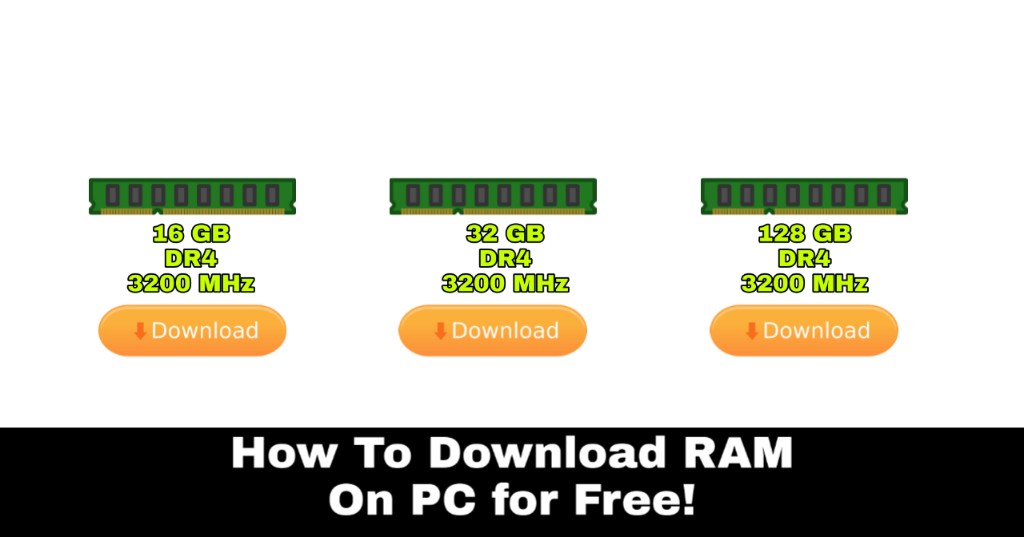 How To Download RAM On PC For Free