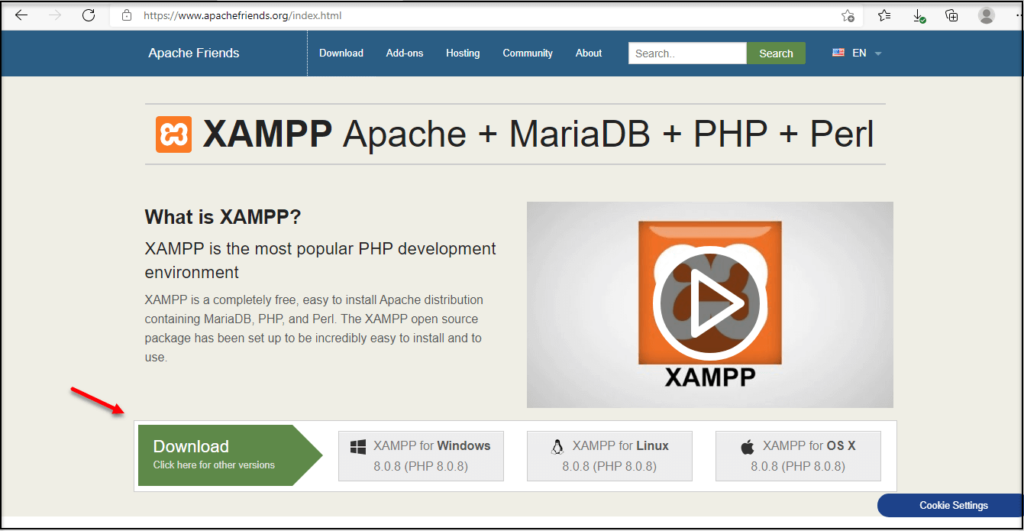 How To Install XAMPP On Windows Environment