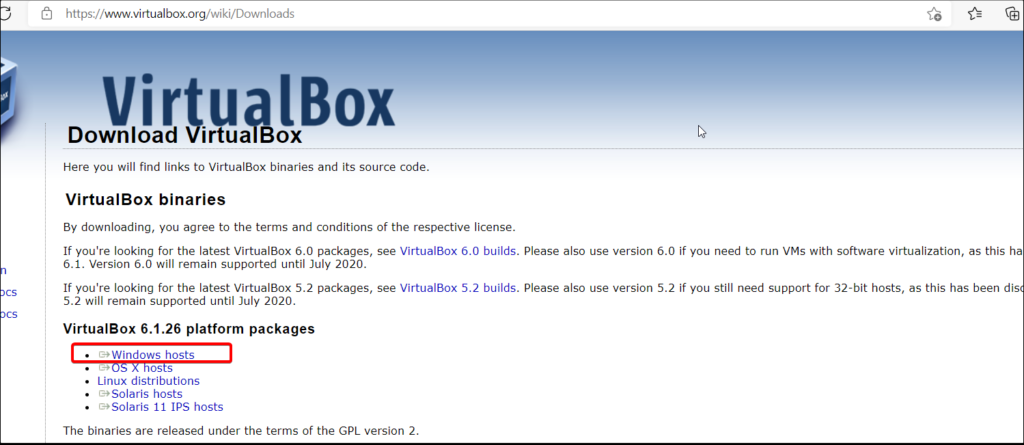 Download virtualbox for windows 10 32-bit