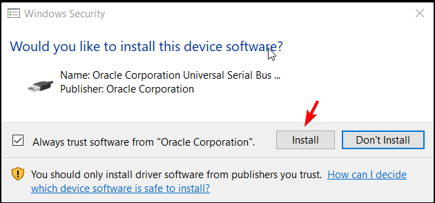 How To Install VirtualBox On Windows 10