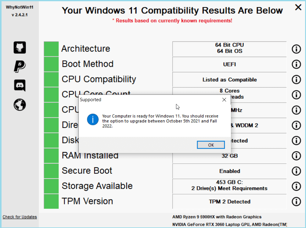 windows 11 compatibility tool