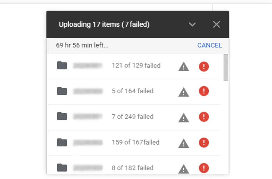 google-drive-failed-to-upload