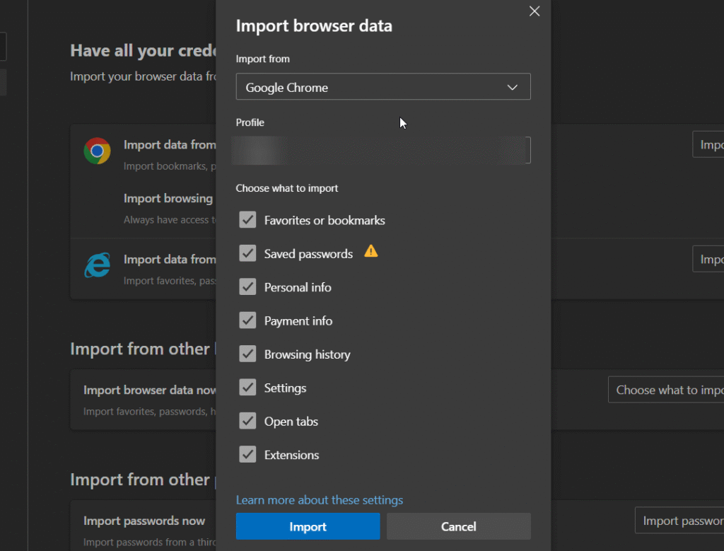 How To Import Bookmarks From Chrome To Edge