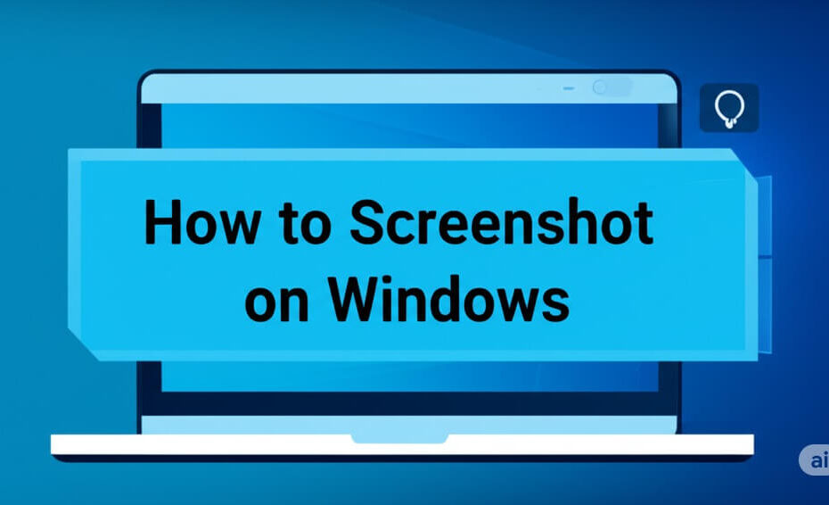 how to screenshot on Windows
