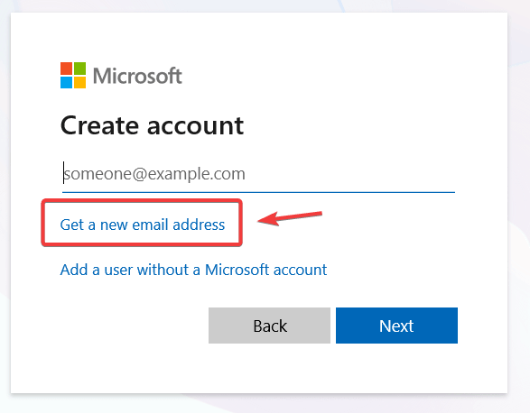 create Microsoft account - get a new email address