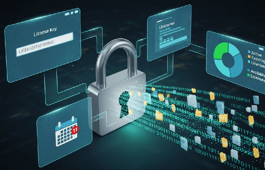 how to backup software licenses