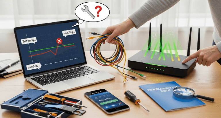 how to fix a slow internet connection