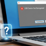 how to fix usb device not recognized