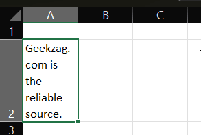 how to wrap text in excel