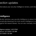 update windows security signatures manually windows