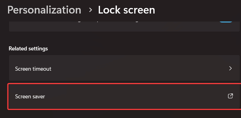 customize your screen saver settings windows