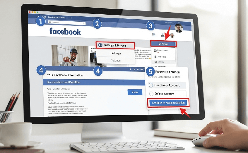 how to delete facebook account-ft