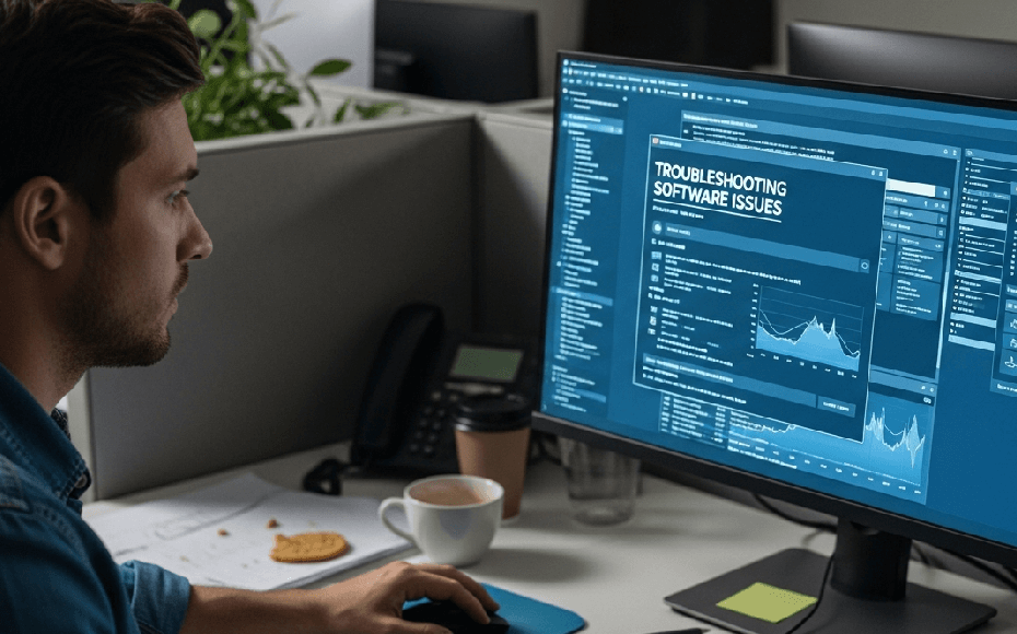 how to troubleshoot software issues