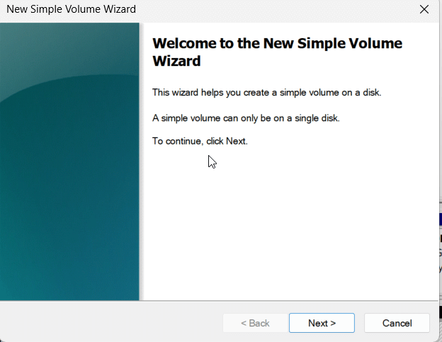 create and format hard disk partitions