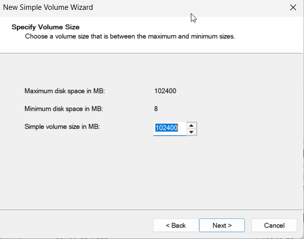 create and format hard disk partitions