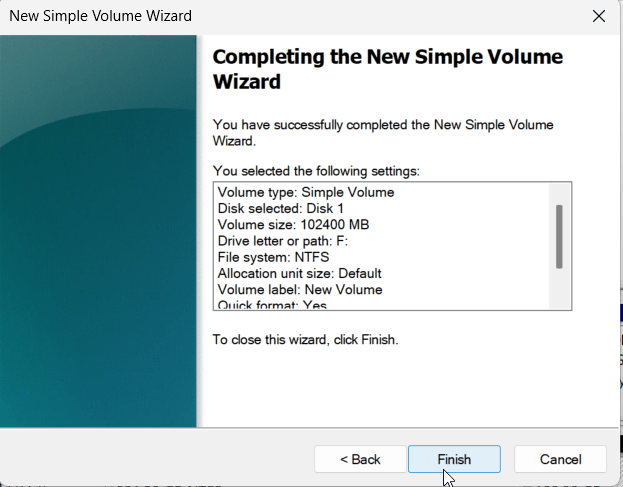 create and format hard disk partitions-summarize