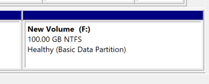 create and format hard disk partitions-done