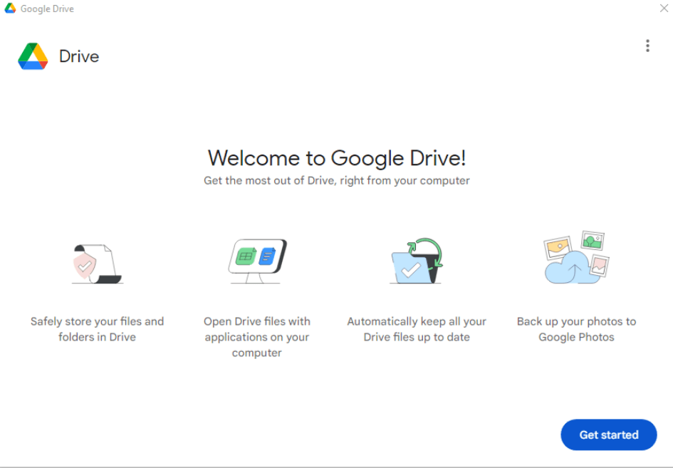 google drive for desktop