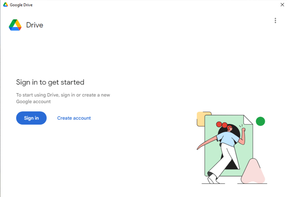 google drive for desktop