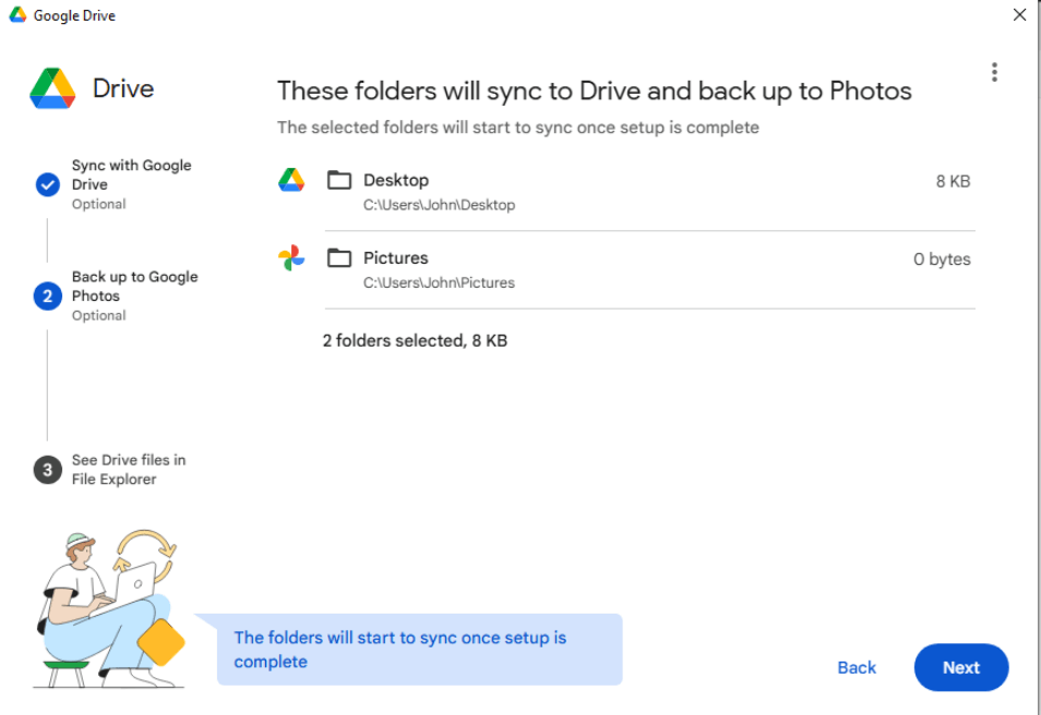 google drive for desktop