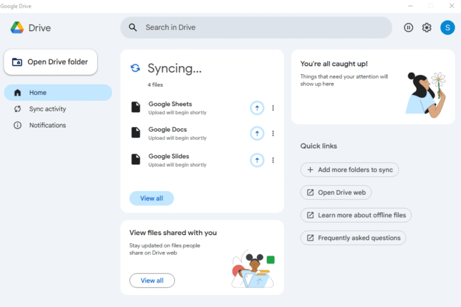 google drive for desktop
