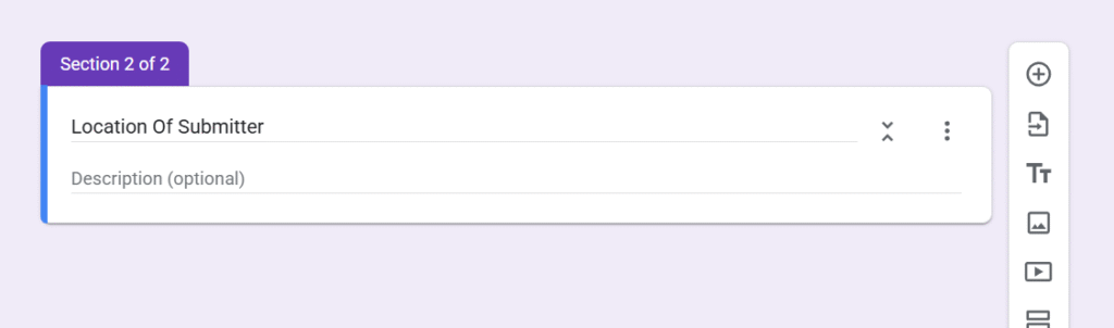 how to create a google form