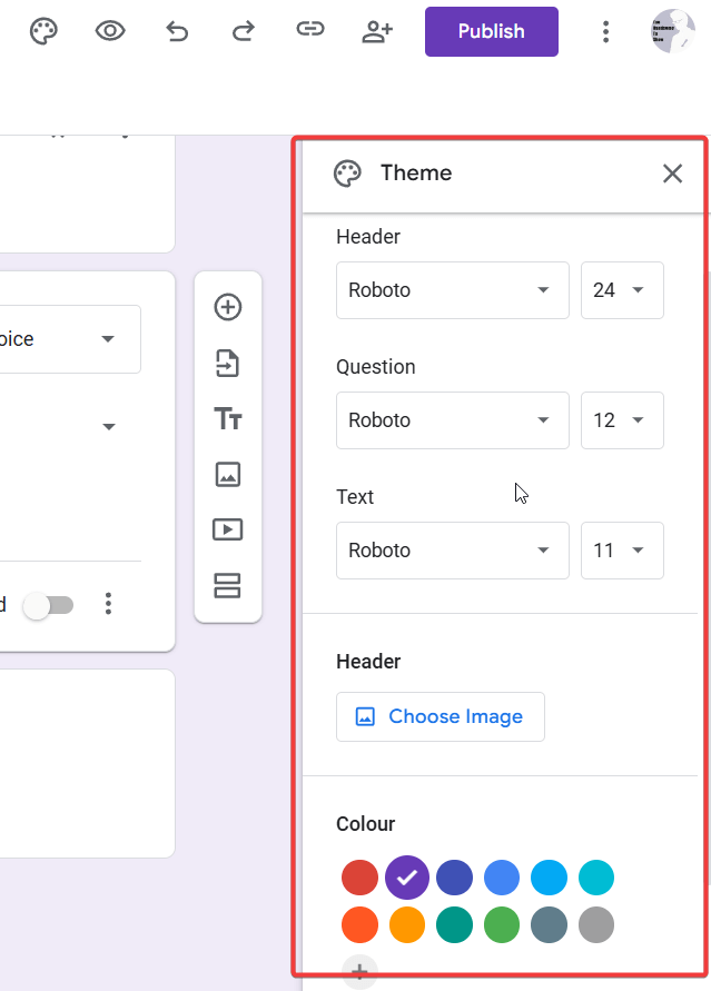 how to create a google form