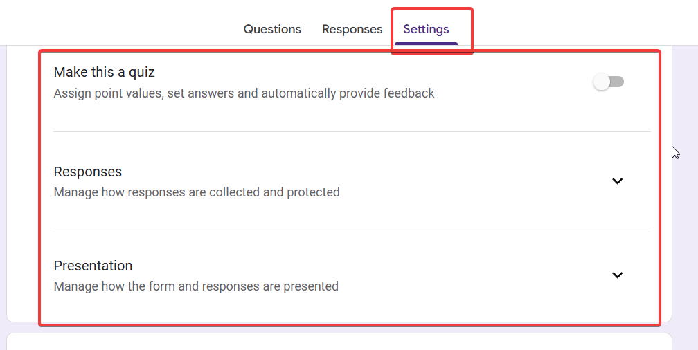 how to create a google form