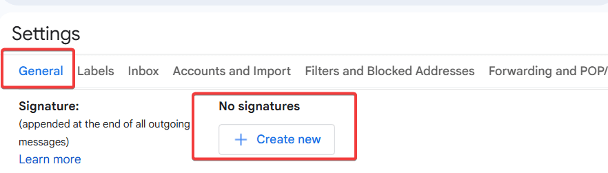 how to create a signature in gmail