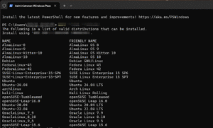 how to install wsl windows subsystem linux