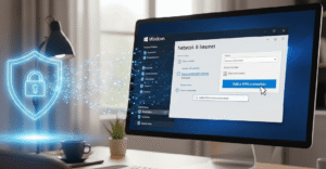 set up a secure vpn connection windows