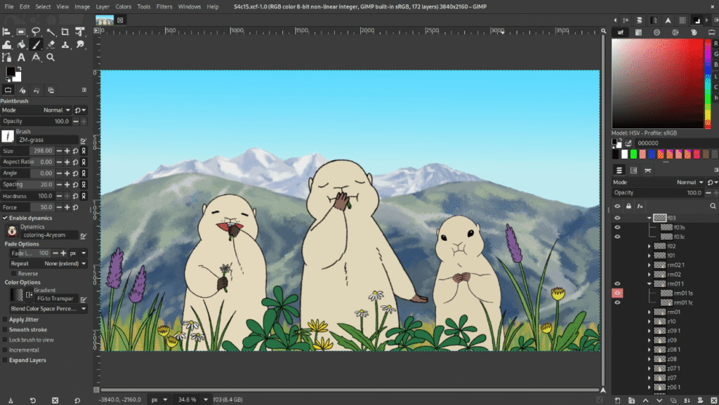 best free software for graphic designers GIMP