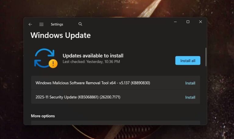 install pending windows updates easily windows
