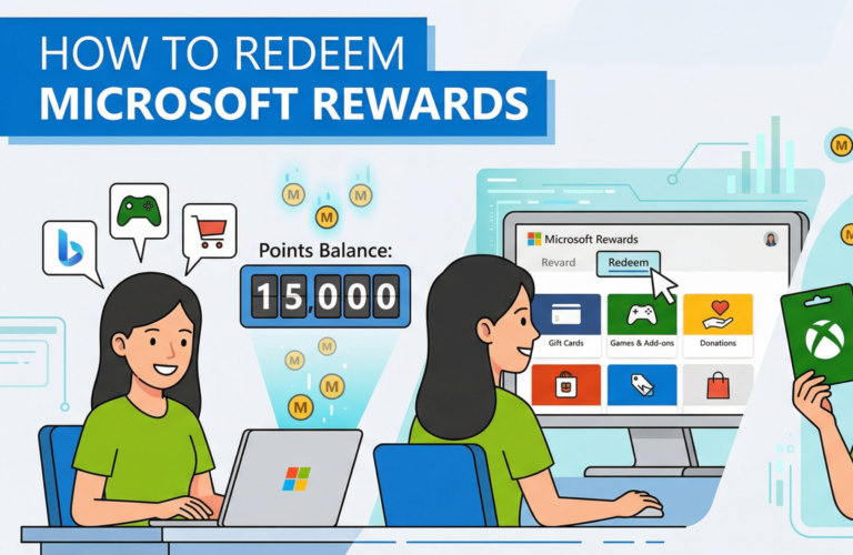how to redeem microsoft rewards