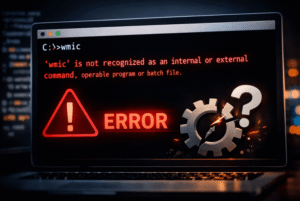 WMIC is Not Recognized As an Internal Or External Command (Quick Fix)